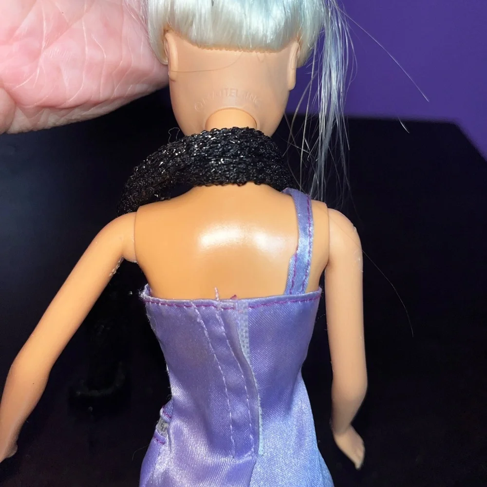 Mattel 2004 My Scene Club Birthday Barbie Doll G6116 Purple‎ Dress Outfit + Accs